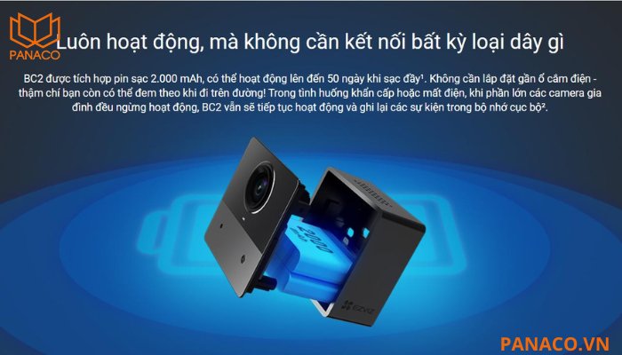 Camera chạy bằng pin không cần Wifi hoạt động ổn định, giám sát hiệu quả Camera chạy bằng pin không cần Wifi