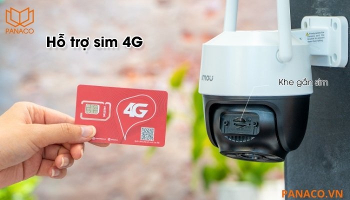 Lắp camera Dùng Sim 4G/5G