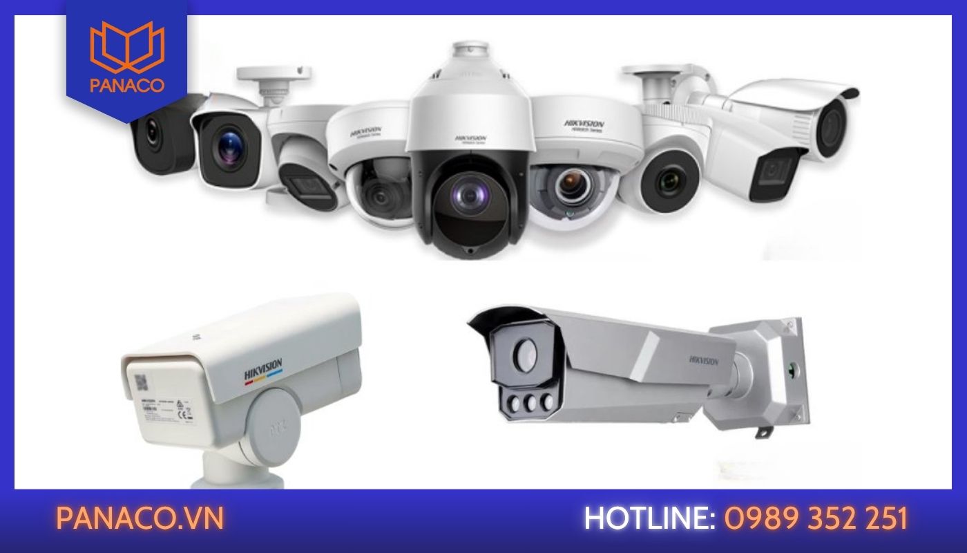 Dải sản phẩm của camera Hikvision