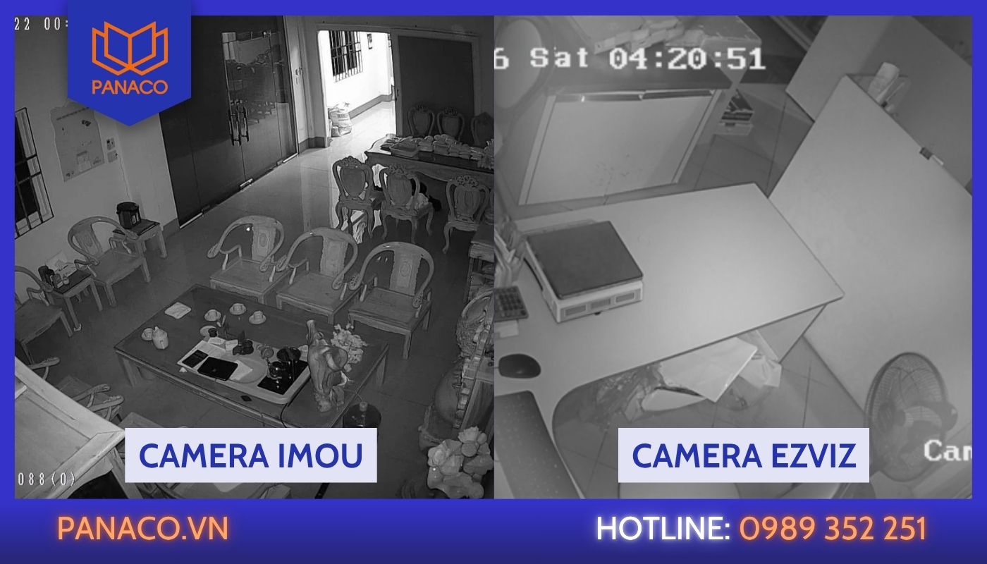 Đánh giá camera Imou và Ezviz qua khả năng giám sát đêm Đánh giá camera Imou và Ezviz qua khả năng giám sát đêm