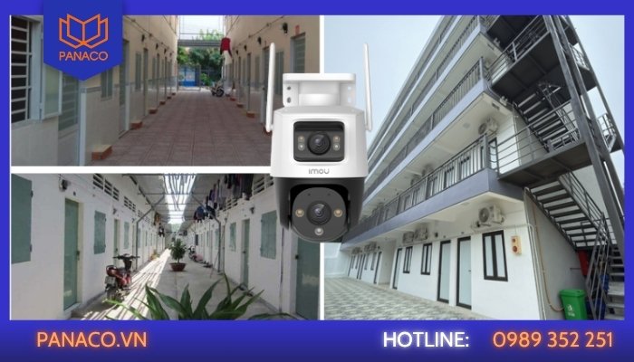Lưu ý lắp đặt camera xóm trọ