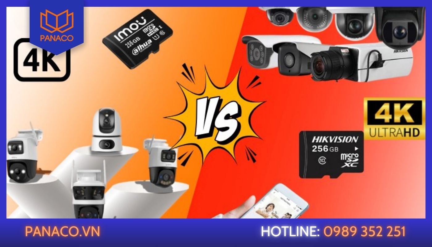 Nên mua camera Imou hay camera Hikvision