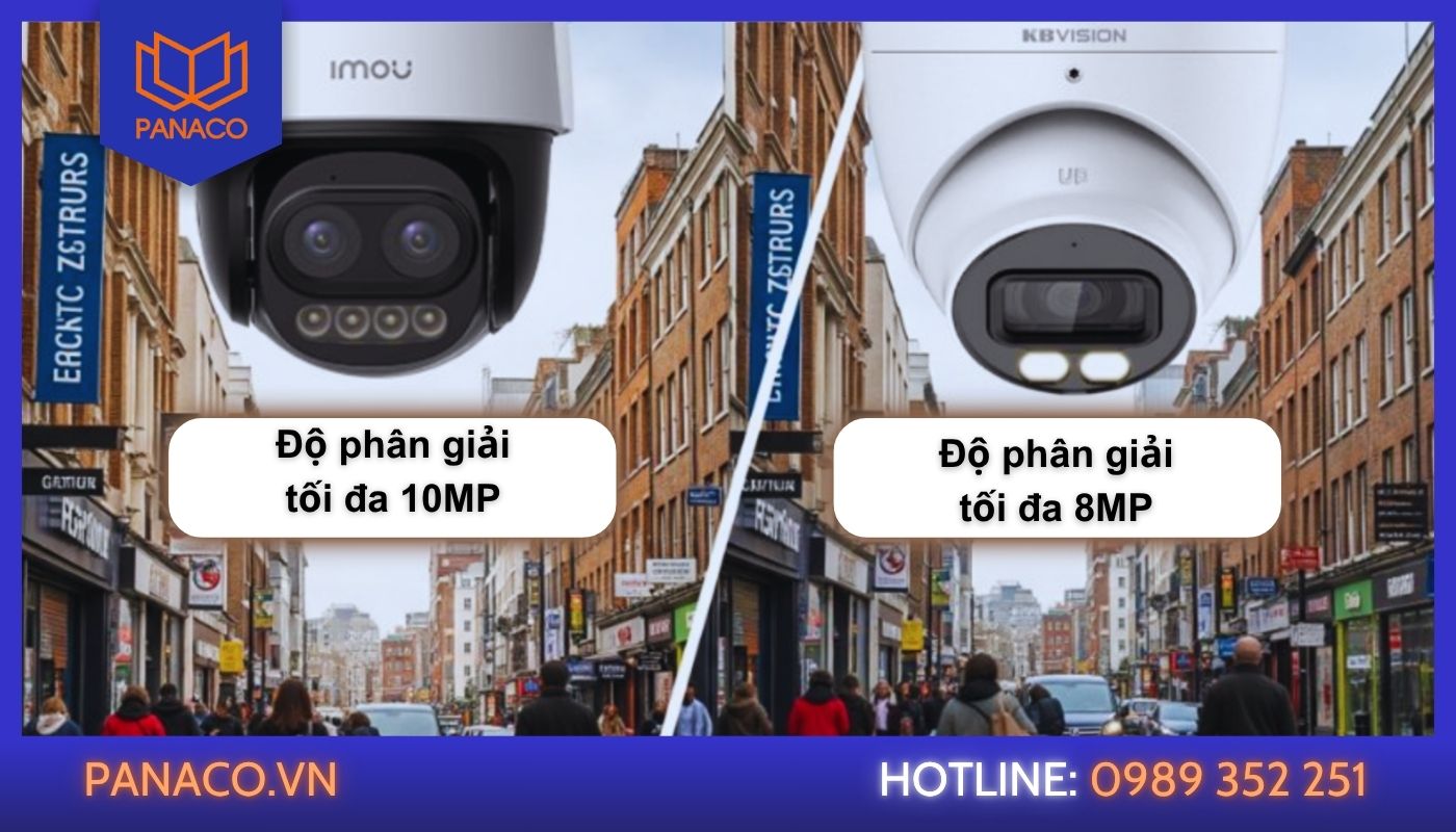 so sánh camera Kbvision và Imou về chất lượng hình ảnh