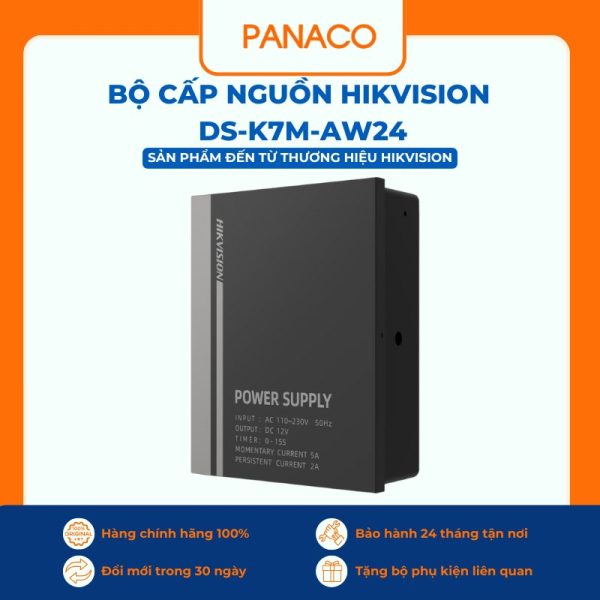 Bộ cấp nguồn Hikvision DS-K7M-AW24