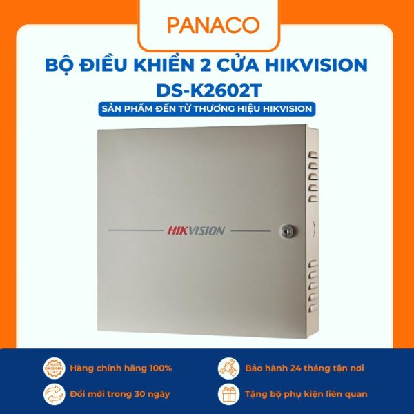 Bộ điều khiển 2 cửa Hikvision DS-K2602T