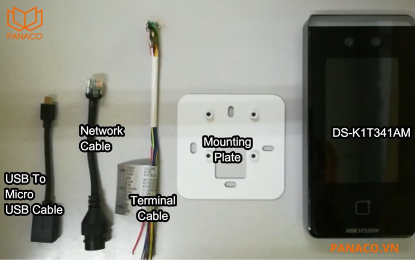 Box máy chấm công Hikvision DS-K1T341AM
