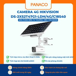 Camera 4G Hikvision DS-2XS2T47G1-LDH/4G/C18S40