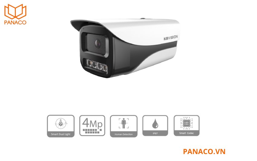 Camera IP 4MP Kbvision KX-AD4003N-A