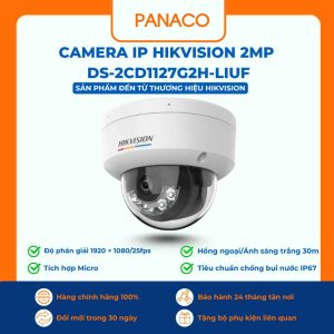 Camera IP Hikvision 2MP DS-2CD1127G2H-LIUF