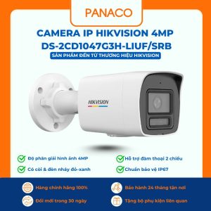 Camera IP Hikvision 4MP DS-2CD1047G3H-LIUF/SRB