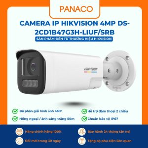 Camera IP Hikvision 4MP DS-2CD1B47G3H-LIUF/SRB