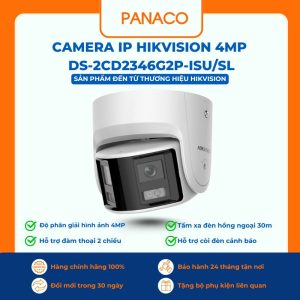 Camera IP Hikvision 4MP DS-2CD2346G2P-ISU/SL