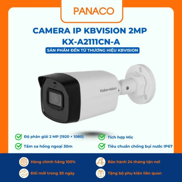 Camera IP Kbvision 2MP KX-A2111CN-A