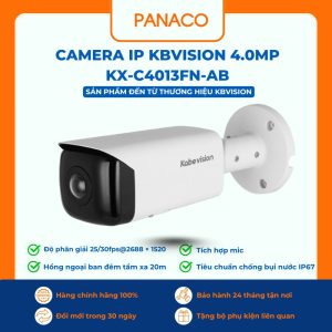 Camera IP Kbvision 4.0MP KX-C4013FN-AB