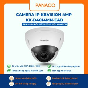 Camera IP Kbvision 4MP KX-D4014MN-EAB