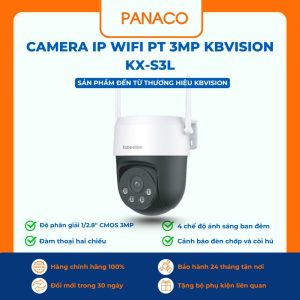 Camera IP Wifi PT 3MP Kbvision KX-S3L