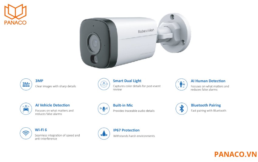Camera IP wifi Kbvision KX-A31D