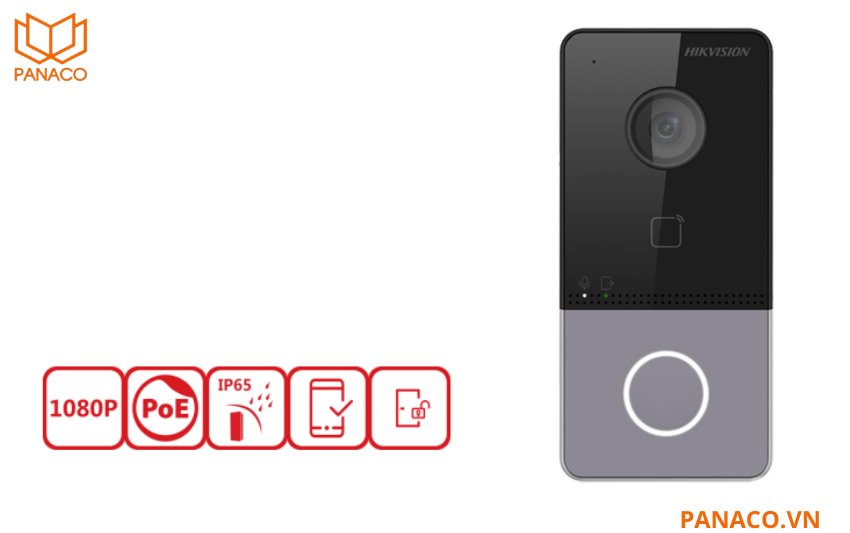 Camera chuông cửa Hikvision DS-KV6113-PE1