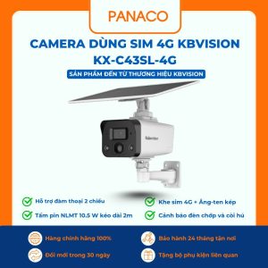 Camera dùng sim 4G Kbvision KX-C43SL-4G