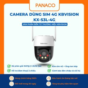 Camera dùng sim 4G Kbvision KX-S3L-4G