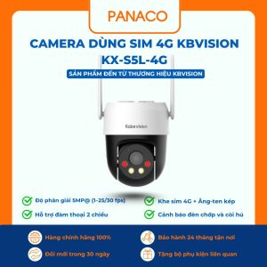 Camera dùng sim 4G Kbvision KX-S5L-4G