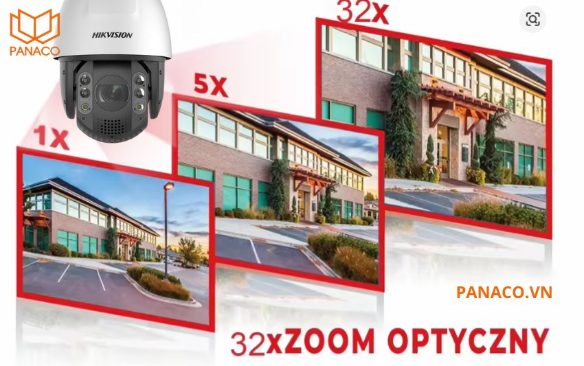 Camera Hikvision DS-2DE7A432IW-AEB(T5) Zoom quang học 32× và zoom kỹ thuật số 16×