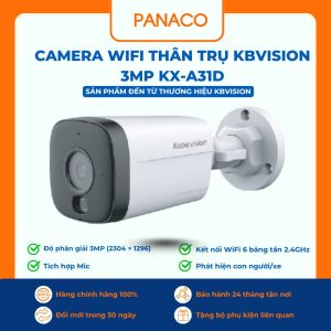 Camera wifi thân trụ Kbvision 3MP KX-A31D
