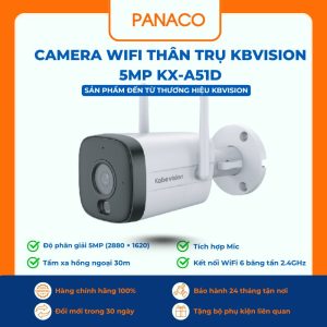 Camera wifi thân trụ Kbvision 5MP KX-A51D
