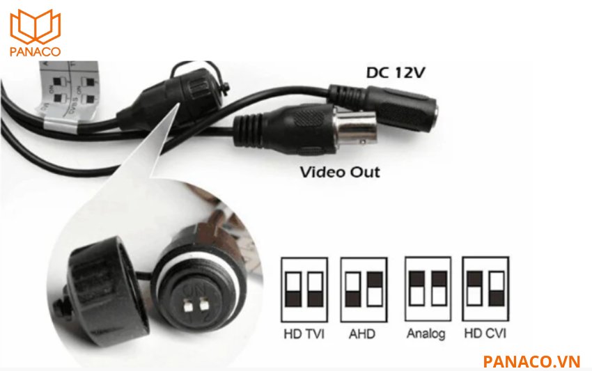 DS-7208HGHI-K1 hỗ trợ camera khác nhau như HDTVI, HDCVI, AHD và Analog