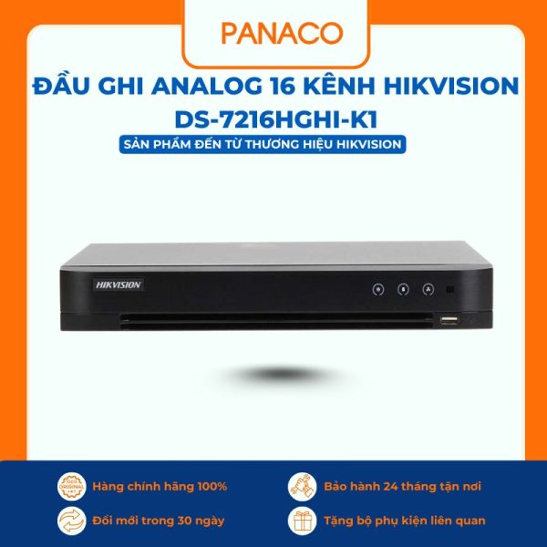Đầu ghi analog 16 kênh Hikvision DS-7216HGHI-K1