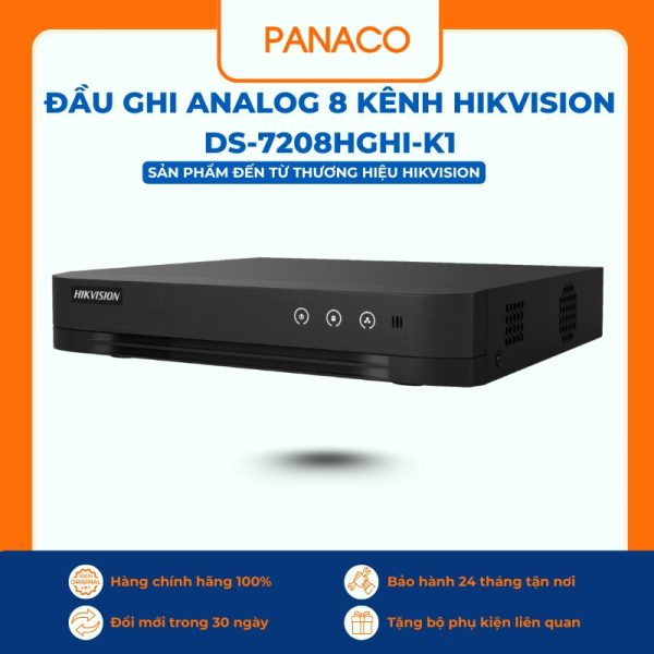 Đầu ghi analog 8 kênh Hikvision DS-7208HGHI-K1