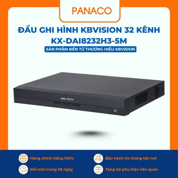 Đầu ghi hình Kbvision 32 kênh KX-DAi8232H3-5M