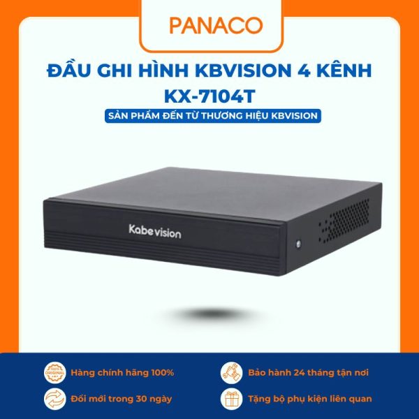 Đầu ghi hình Kbvision 4 kênh KX-7104T