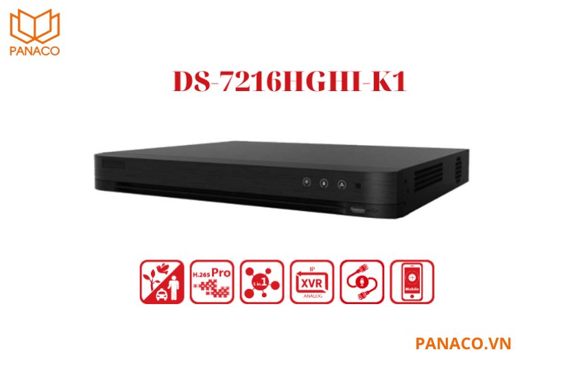 Đầu ghi hình hikvision 16 kênh Turbo 3.0 DS-7216HGHI-K1