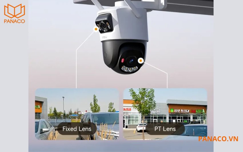 Camera imou IPC-S7XFP-8U0WED quay quét linh hoạt trên cả hai trục