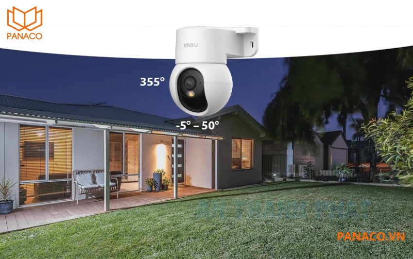 Imou Ranger Mini IPC-K2MP-3H1WE hỗ trợ quay quét 360 độ