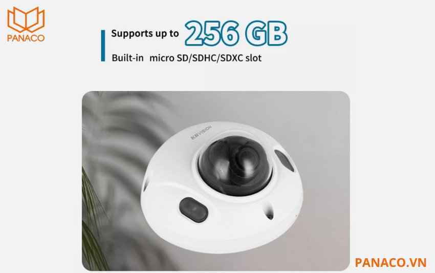 KX-C4212FN-AB tích hợp khe cắm thẻ nhớ hỗ trợ tối đa 256GB