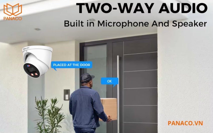 KX-C8004UN-PRO được tích hợp micro kép và loa lớn