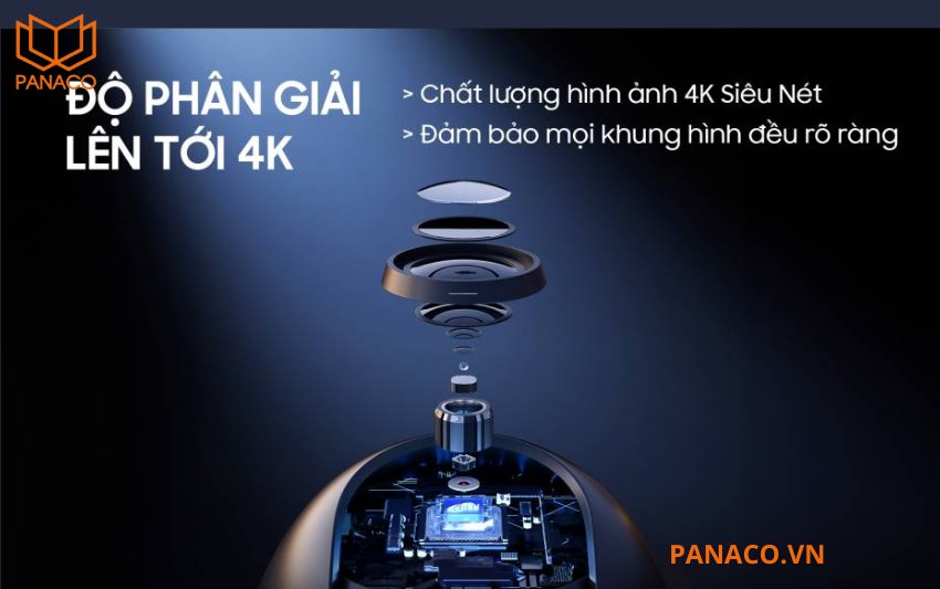 KX-C8004UN-PRO mang lại hình ảnh chuẩn Ultra HD 4K