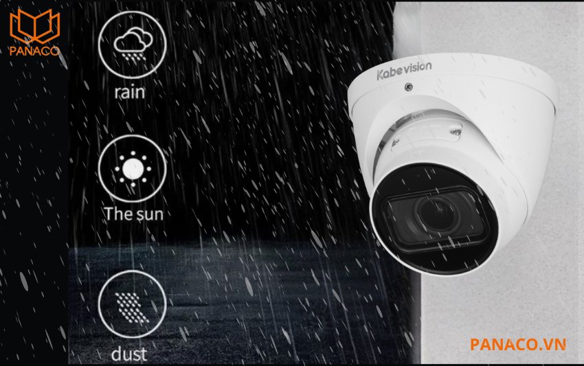 KX-C8204MN chế tạo từ kim loại bền chắc, đạt chuẩn kháng nước IP67
