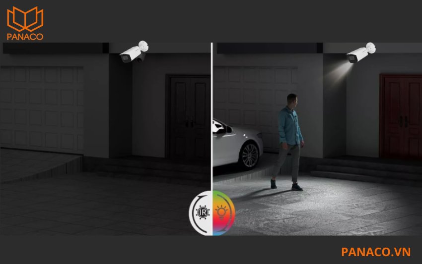 KX-C8205MN ghi hình rõ ràng nhờ công nghệ Starlight