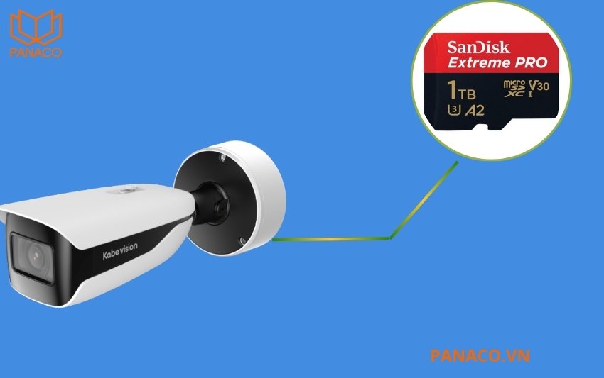 KX-EAi4305MN-EB-X4 tích hợp khe cắm thẻ nhớ hỗ trợ lên đến 1TB