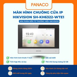 Màn hình chuông cửa IP Hikvision SH-KH6322-WTE1