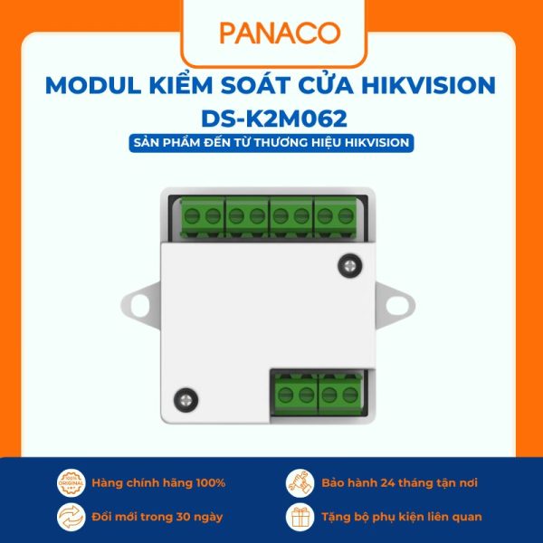 Modul kiểm soát cửa Hikvision DS-K2M062