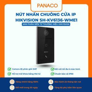 Nút nhấn chuông cửa IP Hikvision SH-KV6136-WME1