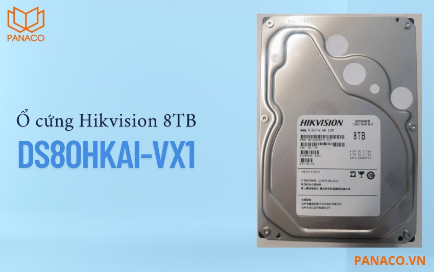 Ổ cứng Hikvision 8TB DS80HKAI-VX1