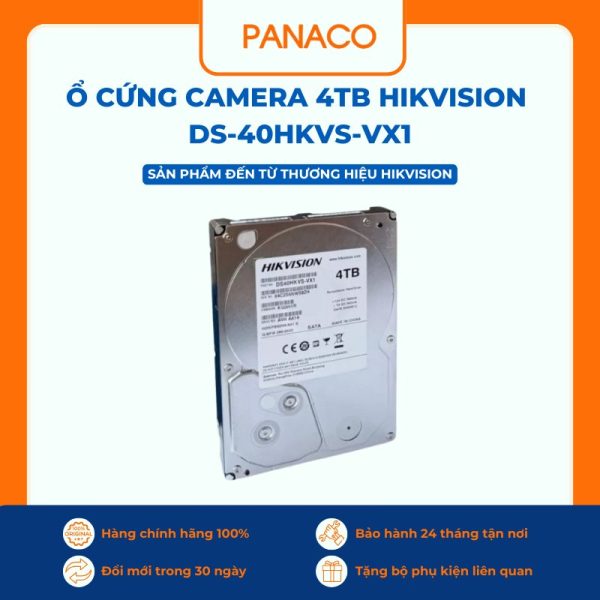 Ổ cứng camera 4TB Hikvision DS-40HKVS-VX1