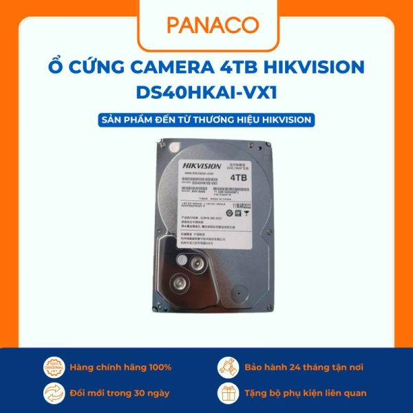 Ổ cứng camera 4TB Hikvision DS40HKAI-VX1