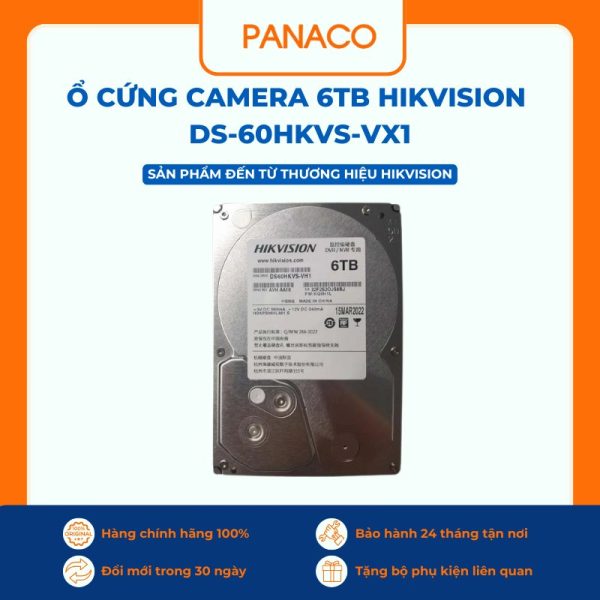 Ổ cứng camera 6TB Hikvision DS-60HKVS-VX1