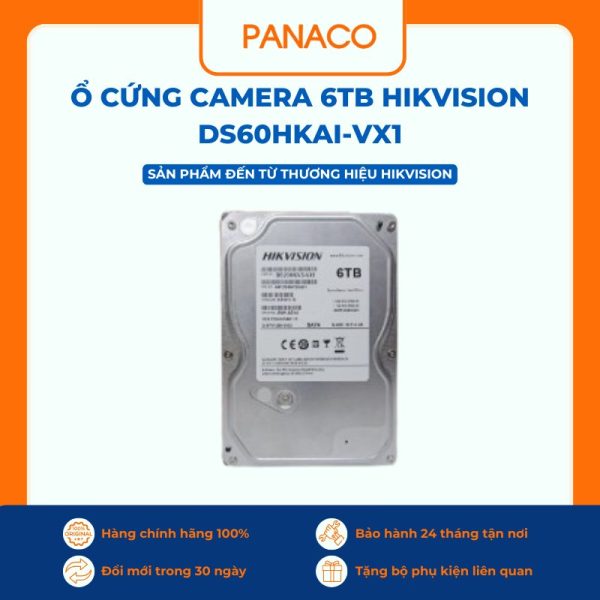 Ổ cứng camera 6TB Hikvision DS60HKAI-VX1